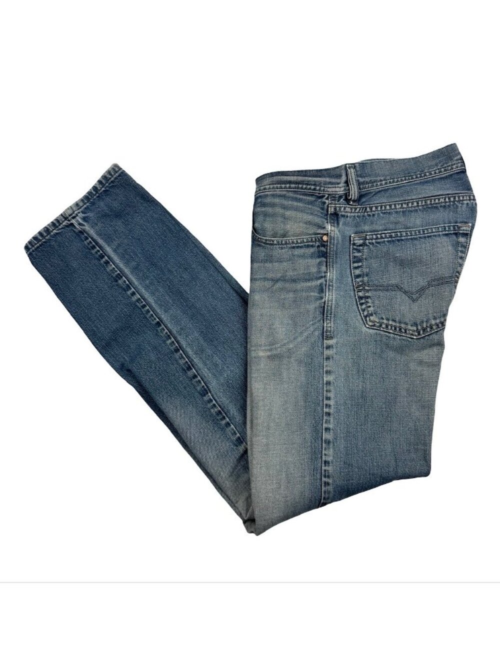 Diesel Krayver Mens Regular Cotton Jeans Blue • Italy • 28x32